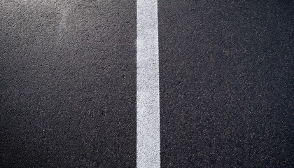Fototapeta premium Road markings on asphalt