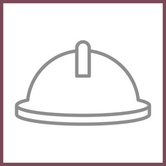 Construction Helmet Icon Design