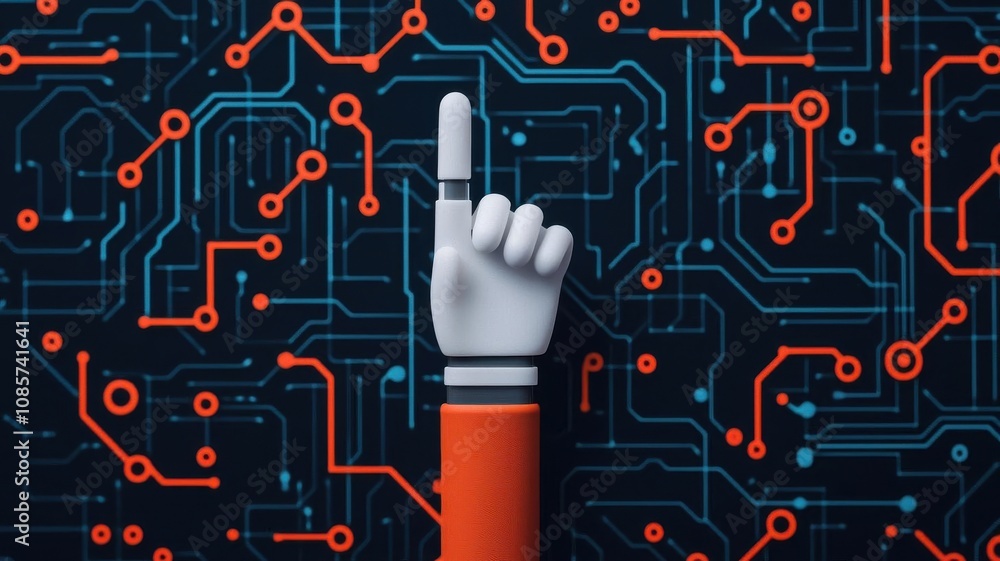 Poster business plan 2025 concept. infographic on key areas for technology optimization in 2025 with points
