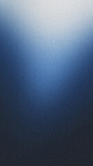 Light blue white illuminated spots on black, grainy color gradient background, noise texture effect, copy space
