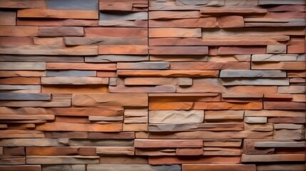 Multicolored Stone Wall Texture Background