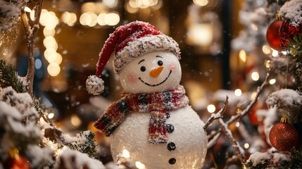 Snowman Indoor Festive Decorations.