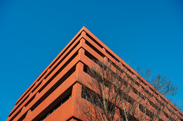 red brick building