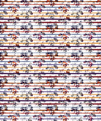 Seamless Pattern Illustrations for Designing in Unique and vibrant digital textile designs, crafted to bring elegance and sophistication to any fabric. Perfect for fashion, home decor
