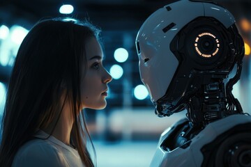 Fototapeta premium A fantasy world emerging from an open door, revealing a magical landscape beyond, filled with mystery and wonder.