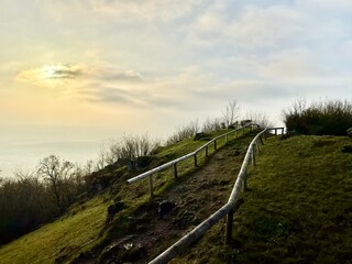 path in the mountains
