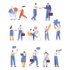 Flat vector illustration pack, Illustration Collection, Business illustration, vector illustration, Minimal Illustration Collection, Social illustration collection, flat illustrations pack, 