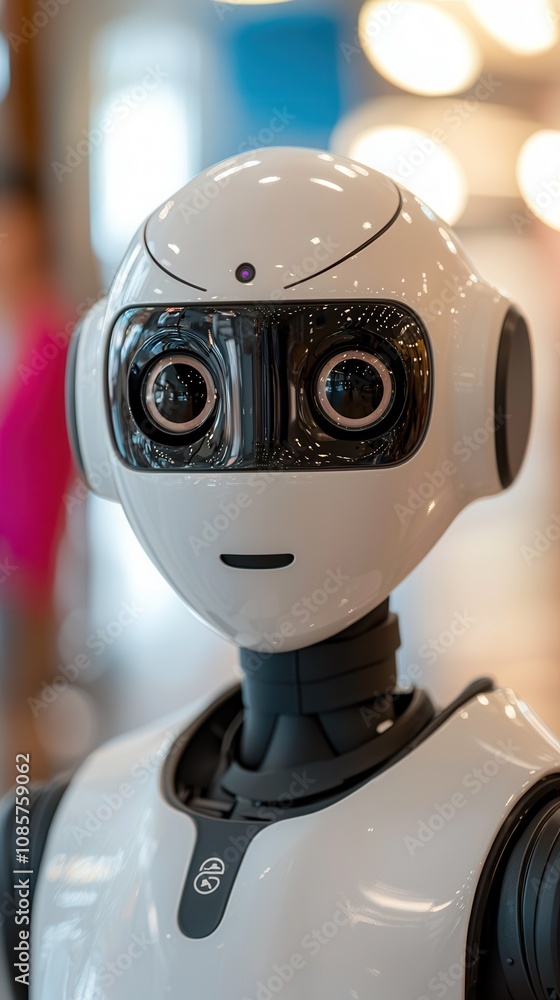 Poster robot revolution future human resource integration in technology-driven environments