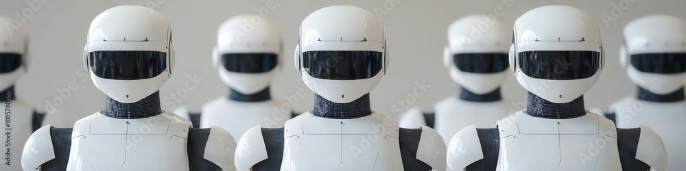 Poster robots revolutionizing human resource management in future workspaces urban environment technology c
