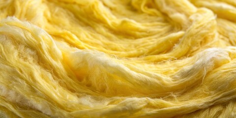 Golden Silk Fibers - Macro Photography of Delicate, Textured Fabric, silk, textile, fibers