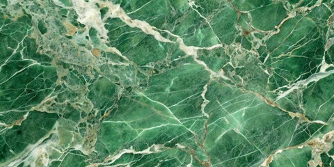Fototapeta premium Green Marble Stone Texture with White Veins, Natural Stone , Marble Texture , Green Marble