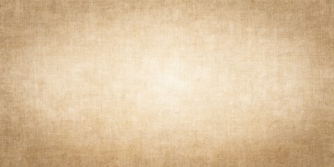 Fototapeta premium High-resolution image of a beige textured fabric background with subtle variations in tone and a woven appearance.