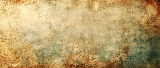 An abstract textured background featuring a blend of warm browns, soft blues, and subtle distressed patterns, creating a vintage and rustic feel.
