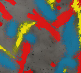 Abstract neon background color led artificial intelligence, bright colorful splashes, modern futuristic texture, canvas for background, Generative AI