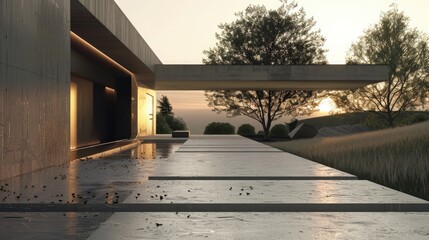 Fototapeta premium Entrance of Home 