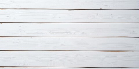 Obraz premium White wooden boards with a subtle grainy texture, creating a clean and rustic background, background, weathered, surface