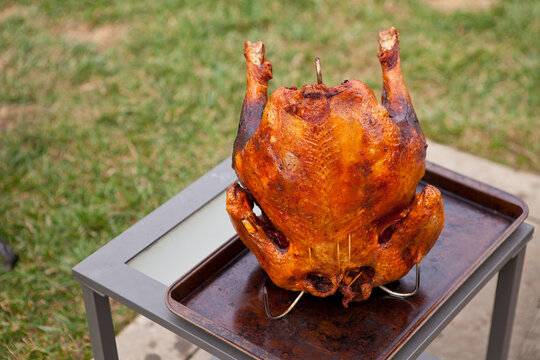 Golden Brown Deep Fried Turkey &ndash; Thanksgiving Main Course Perfection