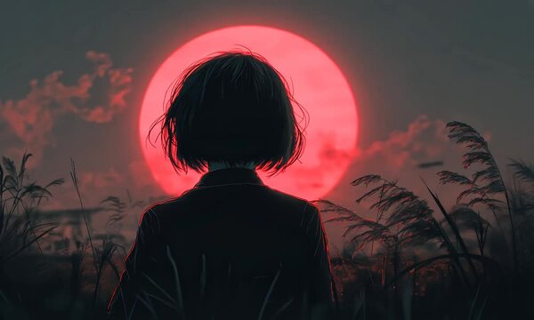 Horror Anime Manga Video with Dark and Eerie Atmosphere