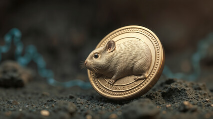 Fototapeta premium Hamster Coin5