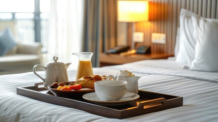 Fototapeta premium breakfast with coffee