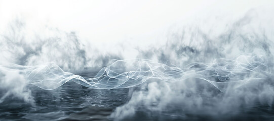 Obraz premium water splash wave background 43
