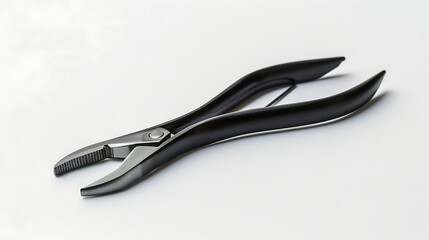 Obraz premium Pliers on a white background. Close-up. Isolated