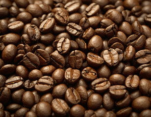 Naklejka premium Brown coffee beam texture.
