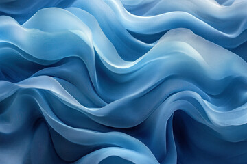 Fototapeta premium blue silk background