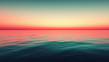Fototapeta premium sunset on the sea
