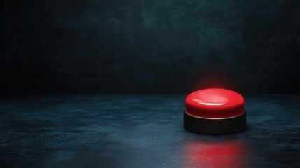 Stop button glowing over harmful messages, cyberbullying prevention concept, 3D illustration