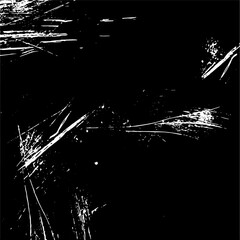 Scratched Grunge Urban Background Texture Vector. Dust Overlay Distress Grainy Grungy Effect. Distressed Backdrop Vector Illustration. Isolated Black on White Background. EPS 10.