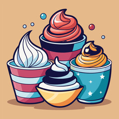 Adobe IllustratCupcake, fairy cakeor Artwork