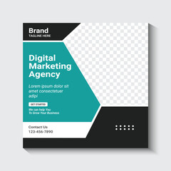 Business social media post design 