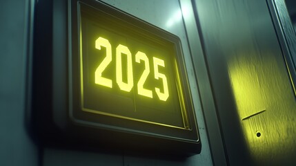 Bright Modern Display on White Background