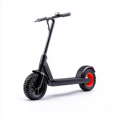 Electric Scooter Isolated on White Background