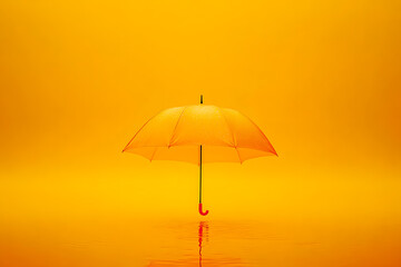 Obraz premium Parapluie ouvert, concept de protection