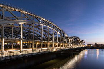 Naklejka premium Hamburger Elbbrücke