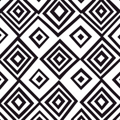 abstract pattern with a minimalist, monochromatic or two-tone color scheme, diamonds and slightly irregular lines 