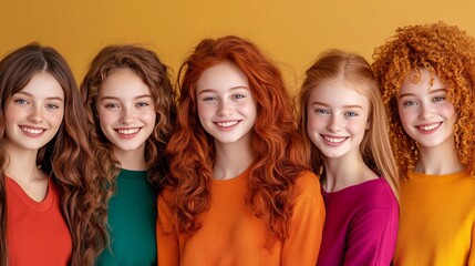 Fototapeta premium Diverse Group of Women Empowering Each Other in a Collaborative Environment Celebrating Unity and Strength in Modern Society