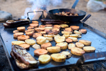 Mendoza,Argentina. 01-30-2023. Argentine's traditional food.
