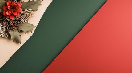 Christmas sale catalog with  Top Deals  section, red and green layout