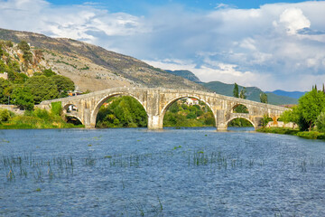 Bridge of Arslanagic on the river Trebisnjica near Trebinje