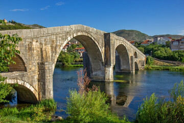 Bridge of Arslanagic on the river Trebisnjica near Trebinje