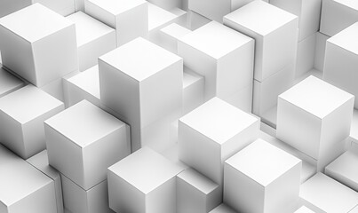 isometric cube pattern wallpaper
