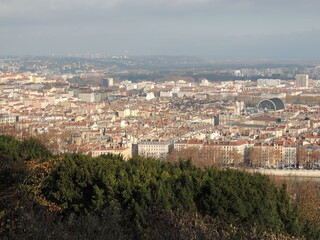 Panorama of the city - Lyon - France