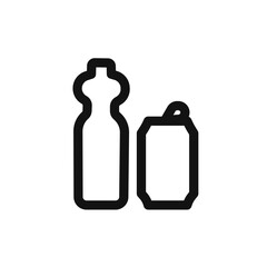 Plastic and metal sign