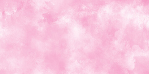Stain artistic hand painted texture of pink, pastel hand painted watercolor of pink texture, White smoky watercolor painting on old paper texture, Pink rose tone abstract texture with cloudy stains.