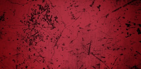 illustration Long red mossy background, abstract red leg cracked background