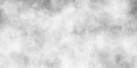 Grunge grey plaster large long surface with scratches, Silver ink and watercolor textures with black and white grunge texture, black and whiter background with puffy smoke and clouds.	