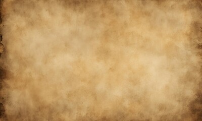 Fototapeta premium Vintage Paper Texture with worn edges and sepia tones